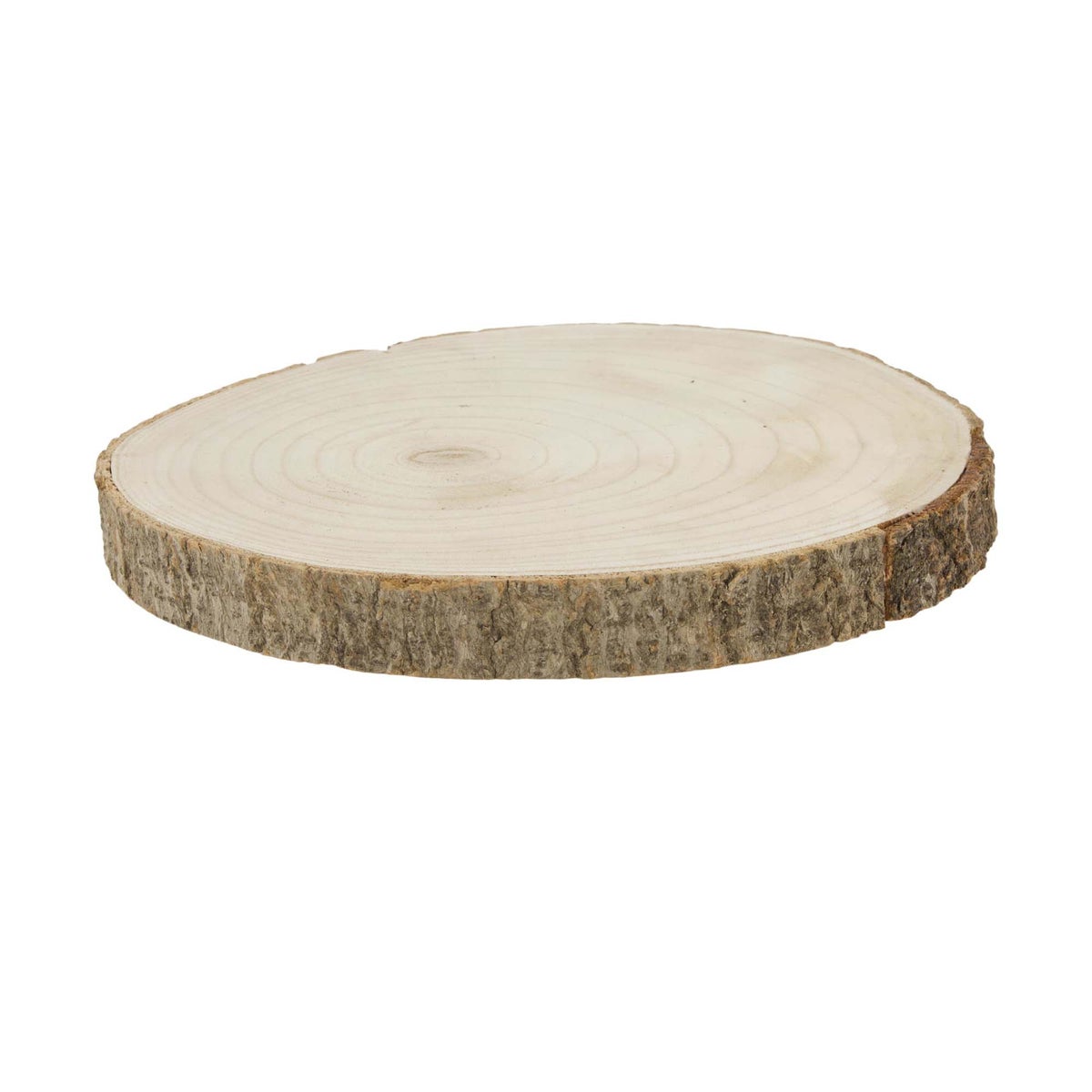 Schijf Hout Deco Berk 30 cm Schijf Hout Deco Berk 30 cm