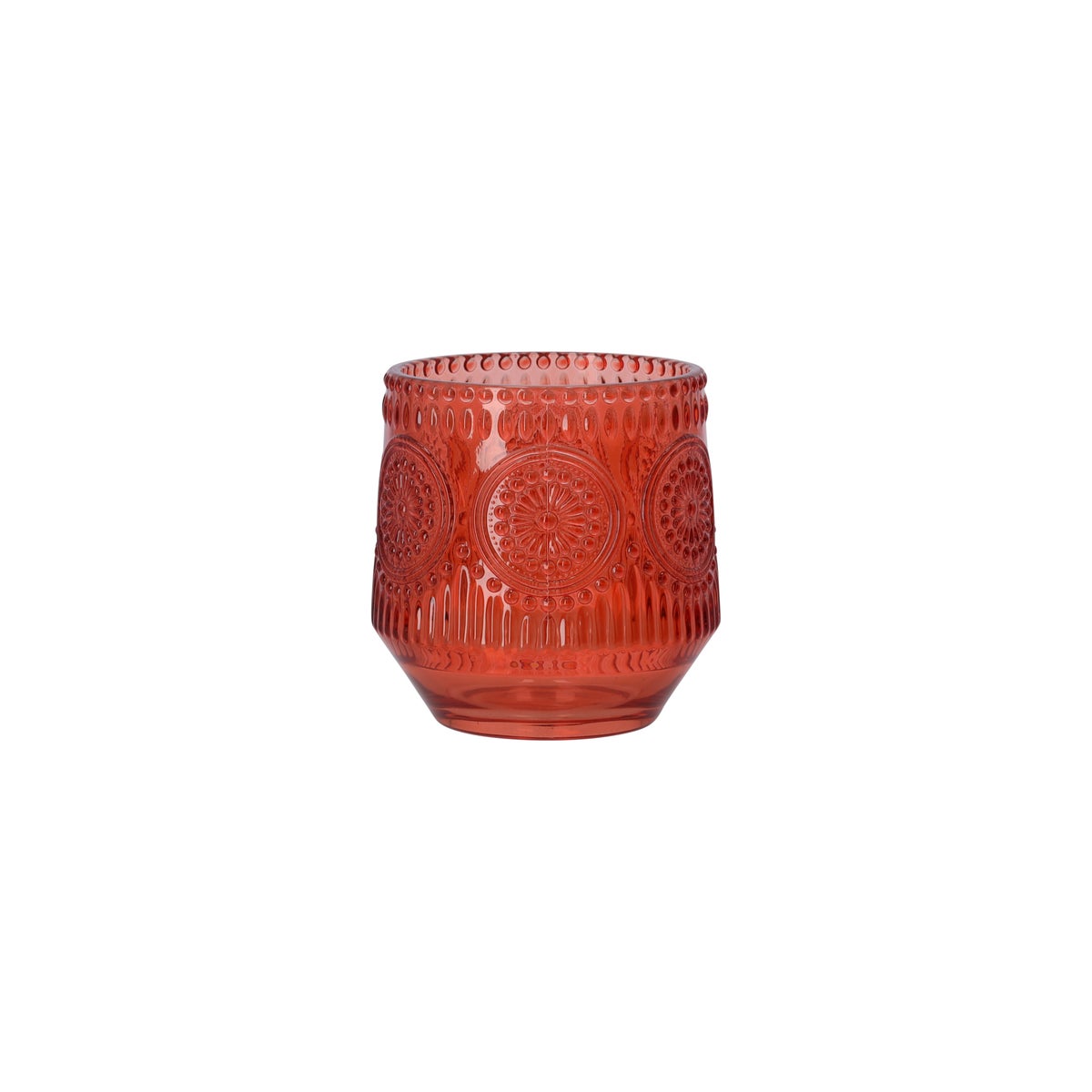 Glazen theelichthouder 9 cm Glazen theelichthouder 9 cm