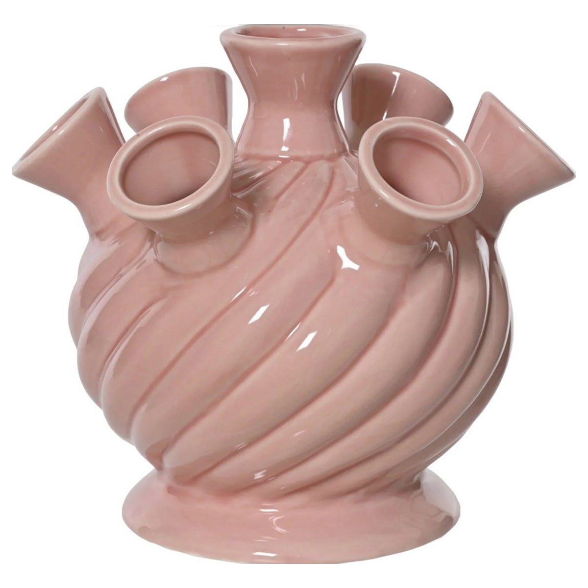 Tulpenvaas roze 19 cm Tulpenvaas roze 19 cm