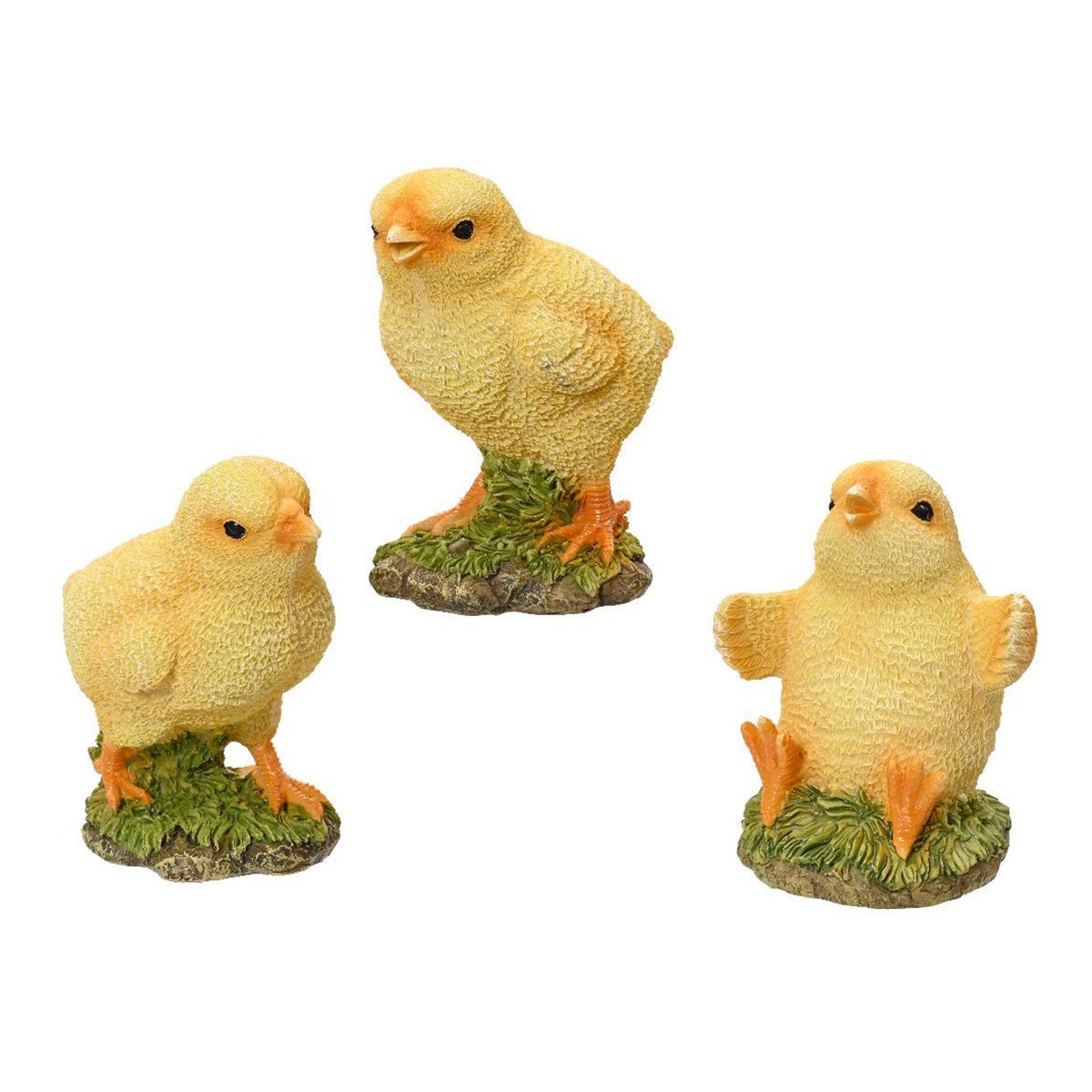 Eend staand 10 cm 3 assorti Eend staand 10 cm 3 assorti