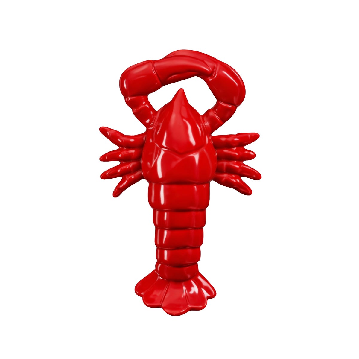 Kreeft deco rood 24 cm Kreeft deco rood 24 cm