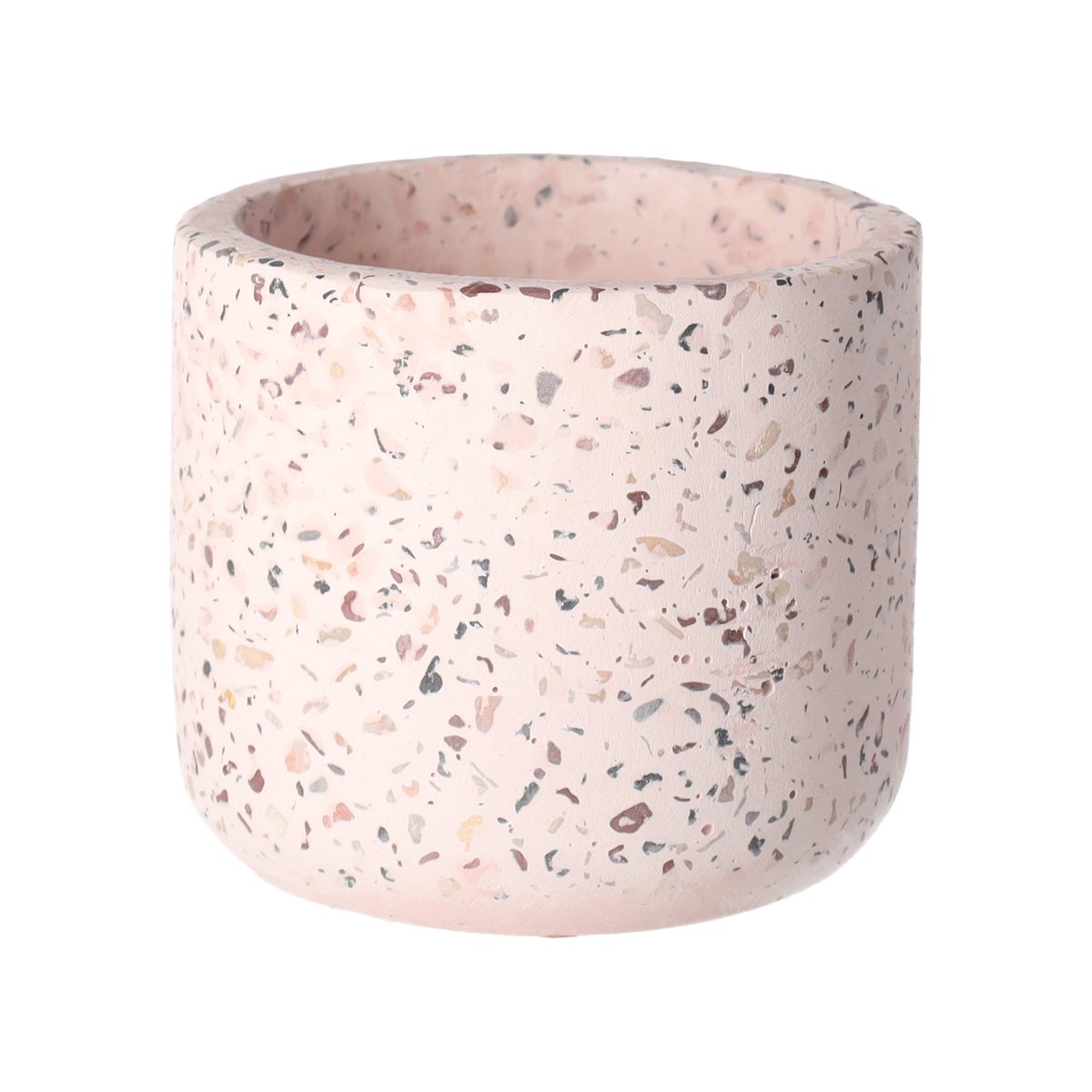 Pot cement roze 10 x 9 cm Pot cement roze 10 x 9 cm