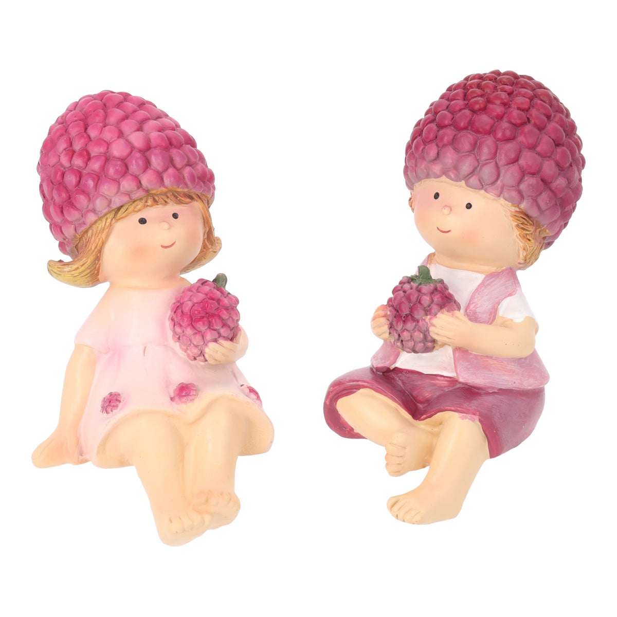 Figuur zittend Rubus 13 cm Figuur zittend Rubus 13 cm