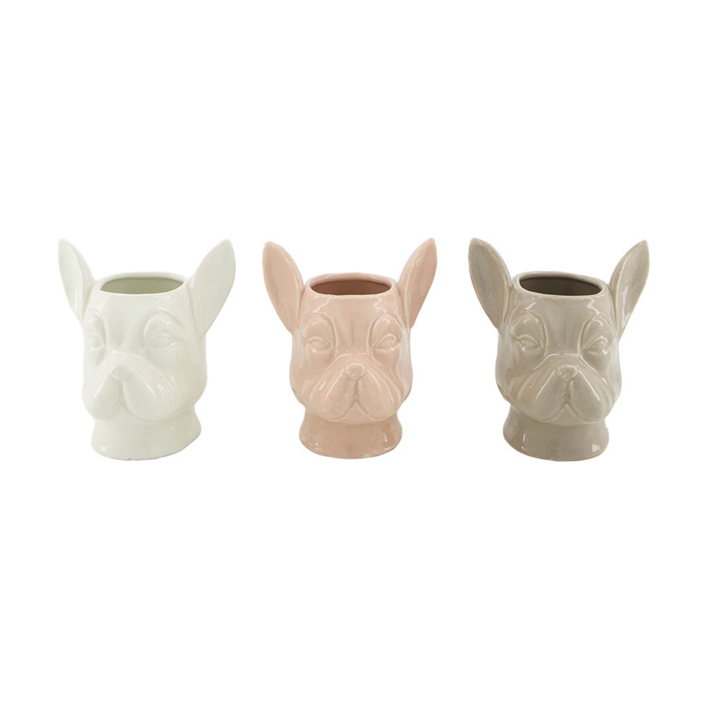Bloempot hond 12 x 10.3 x 13.9 cm Bloempot hond 12 x 10.3 x 13.9 cm