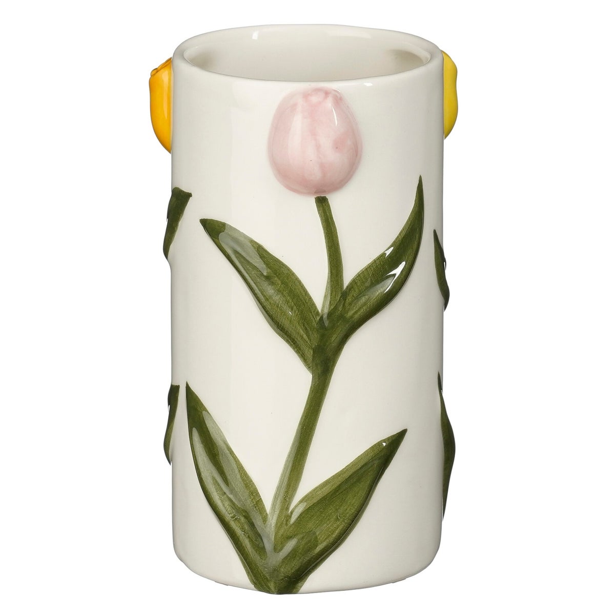 Vaas tulp wit 13 cm Vaas tulp wit 13 cm