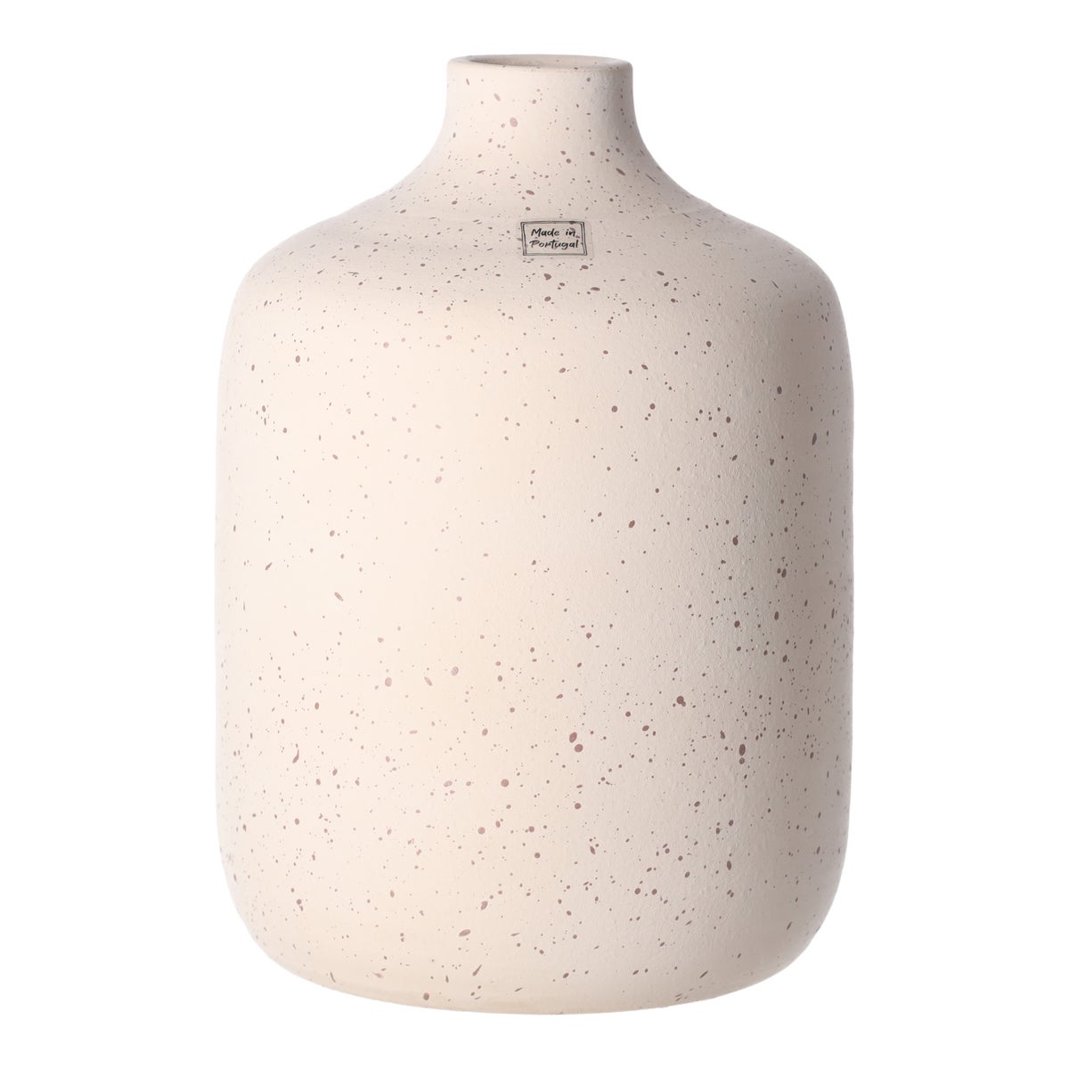 Vaas terra antique white 18x25cm Vaas terra antique white 18x25cm