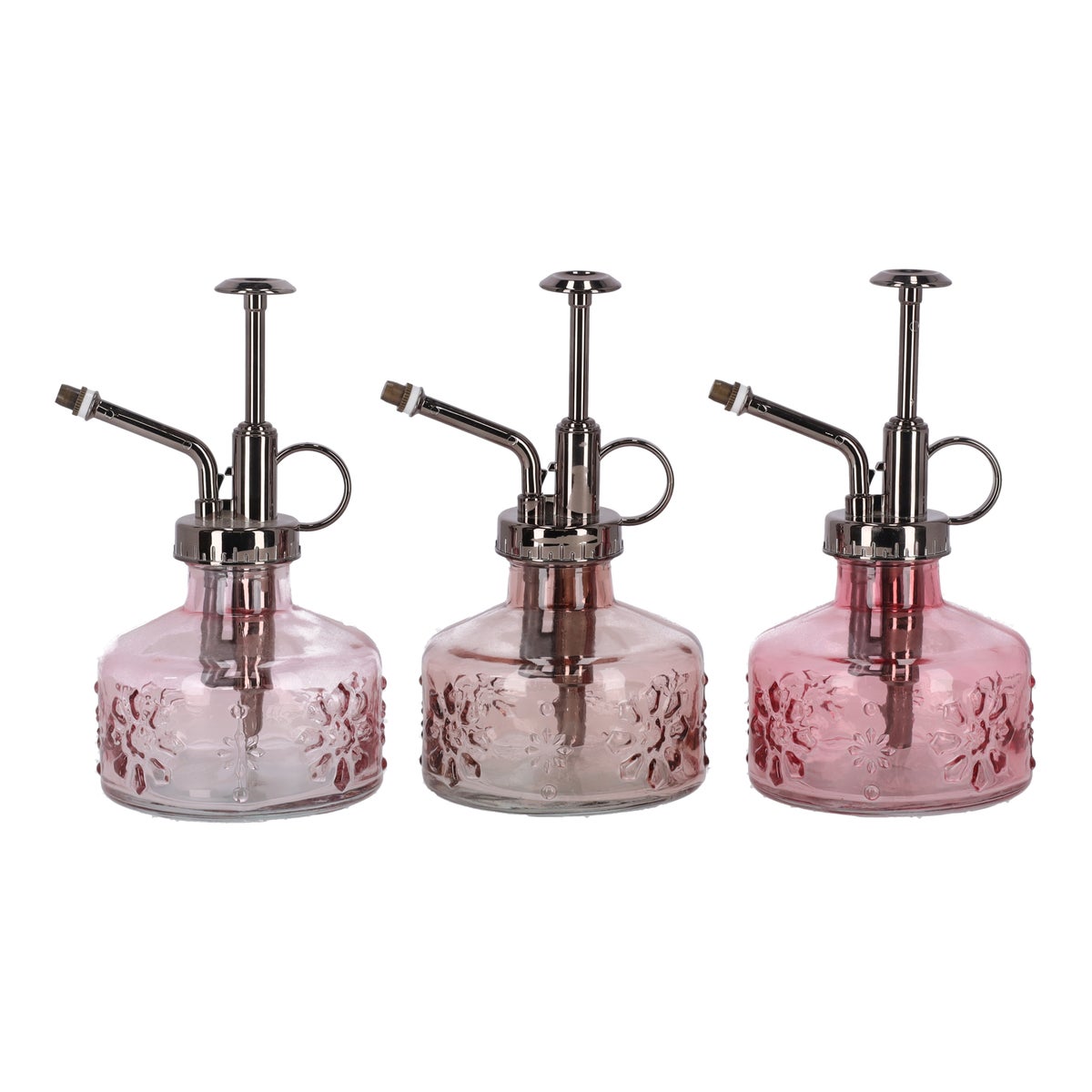 Plantenspuit roze 15 cm 3 assorti Plantenspuit roze 15 cm 3 assorti