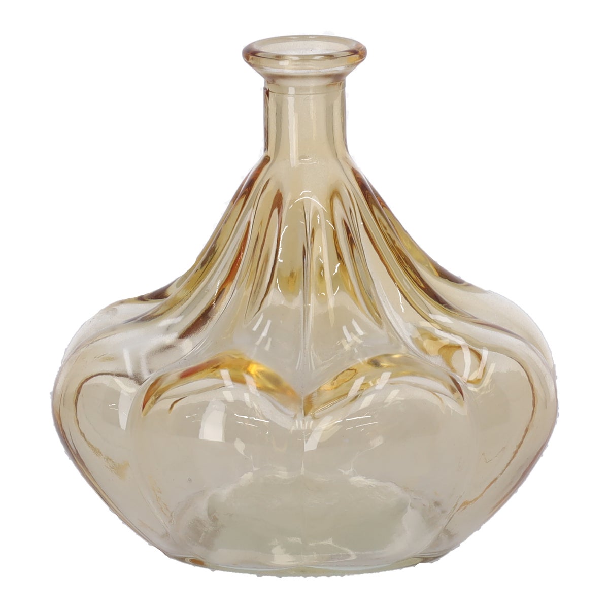 Glazen bloemenvaas 11 cm 3 assorti Glazen bloemenvaas 11 cm 3 assorti