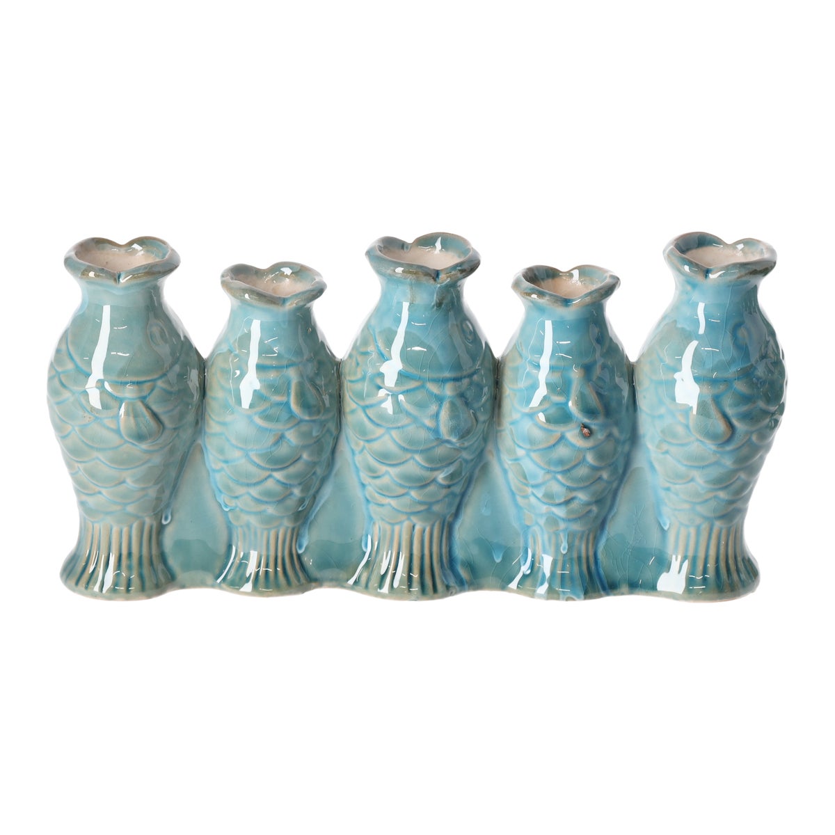 Vaas vis 24 cm 2 assorti Vaas vis 24 cm 2 assorti