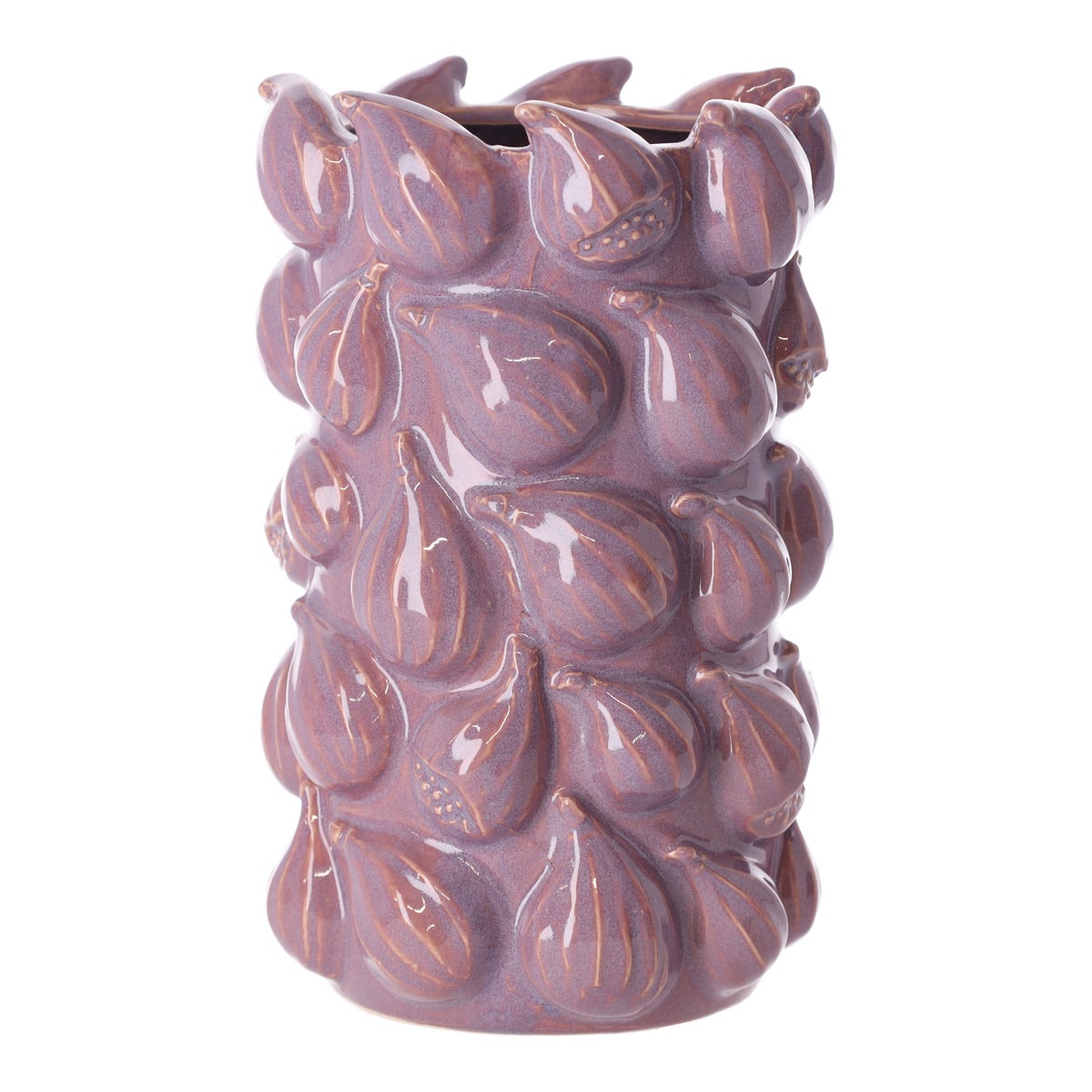 Vaas vijg 14 x 23 cm paars Vaas vijg 14 x 23 cm paars