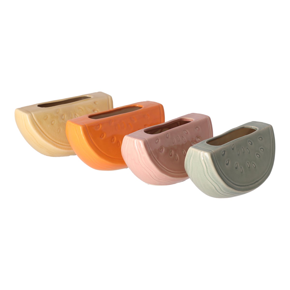 Kom watermeloen keramiek 19 x 9 cm Kom watermeloen keramiek 19 x 9 cm