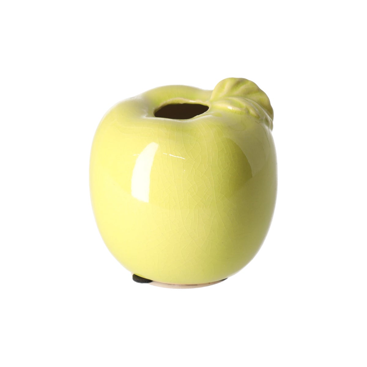 Vaas appel keram rood 9 cm Vaas appel keram rood 9 cm
