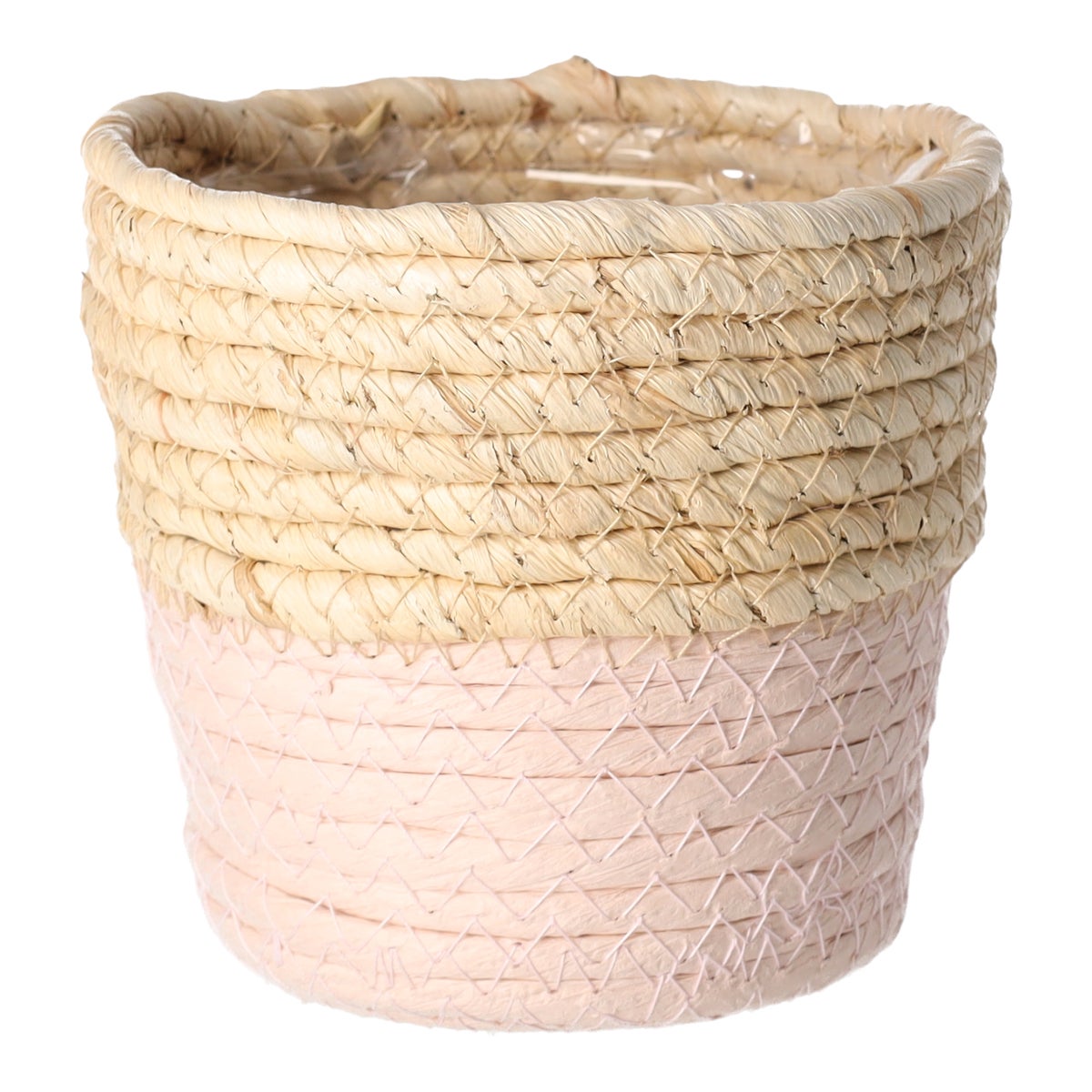 Mand Rachel rond roze 12 x 12 cm Mand Rachel rond roze 12 x 12 cm