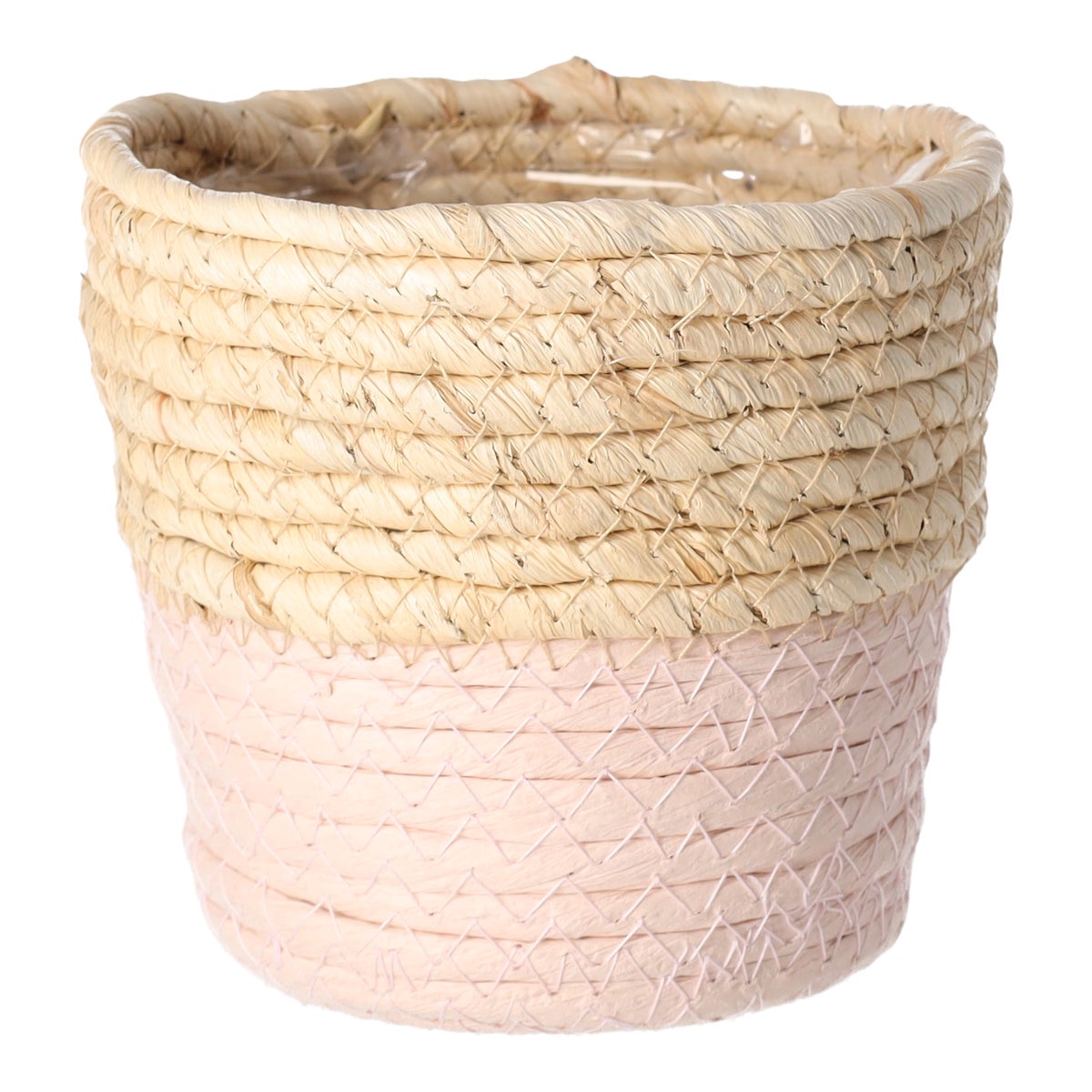 Mand Rachel rond roze 16 x 16 cm Mand Rachel rond roze 16 x 16 cm