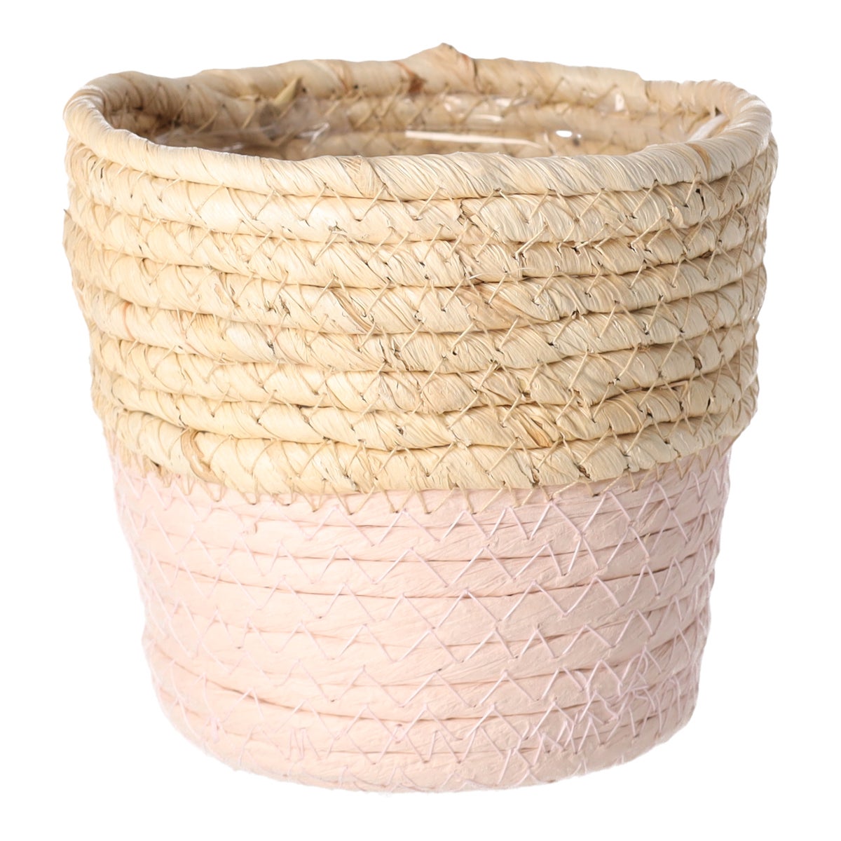 Mand Rachel rond roze 18 x 18 cm Mand Rachel rond roze 18 x 18 cm