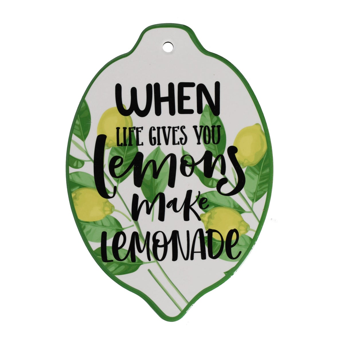 Onderzetter lemon 15 cm 6 assorti Onderzetter lemon 15 cm 6 assorti