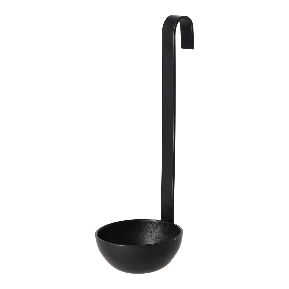 Hanger pollepel zwart 29 cm Hanger pollepel zwart 29 cm