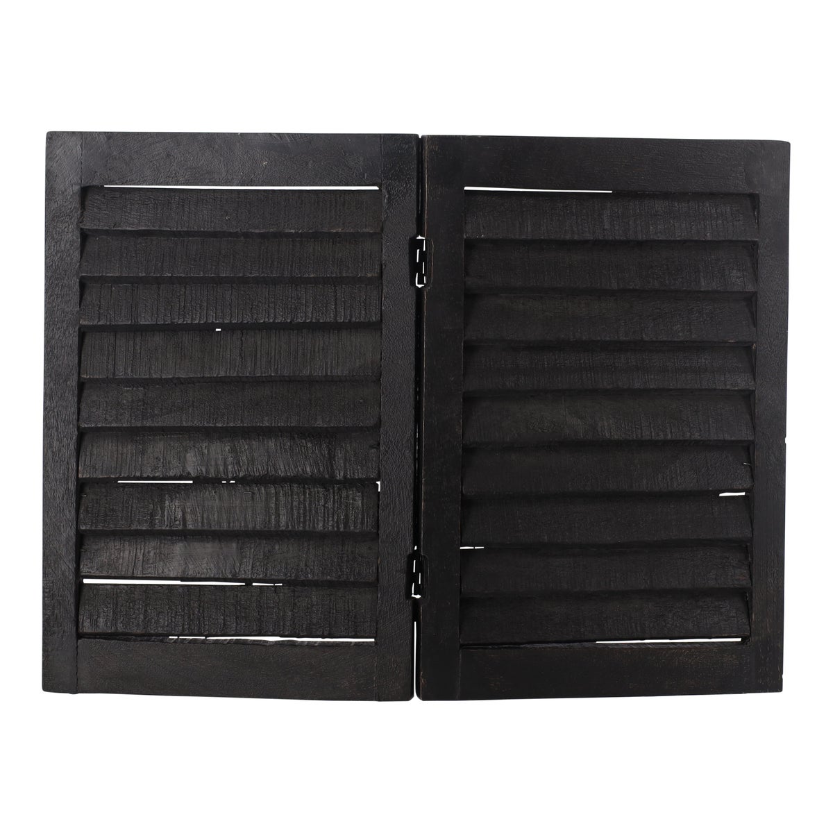 Luik hout 40 x 30 cm zwart Luik hout 40 x 30 cm zwart