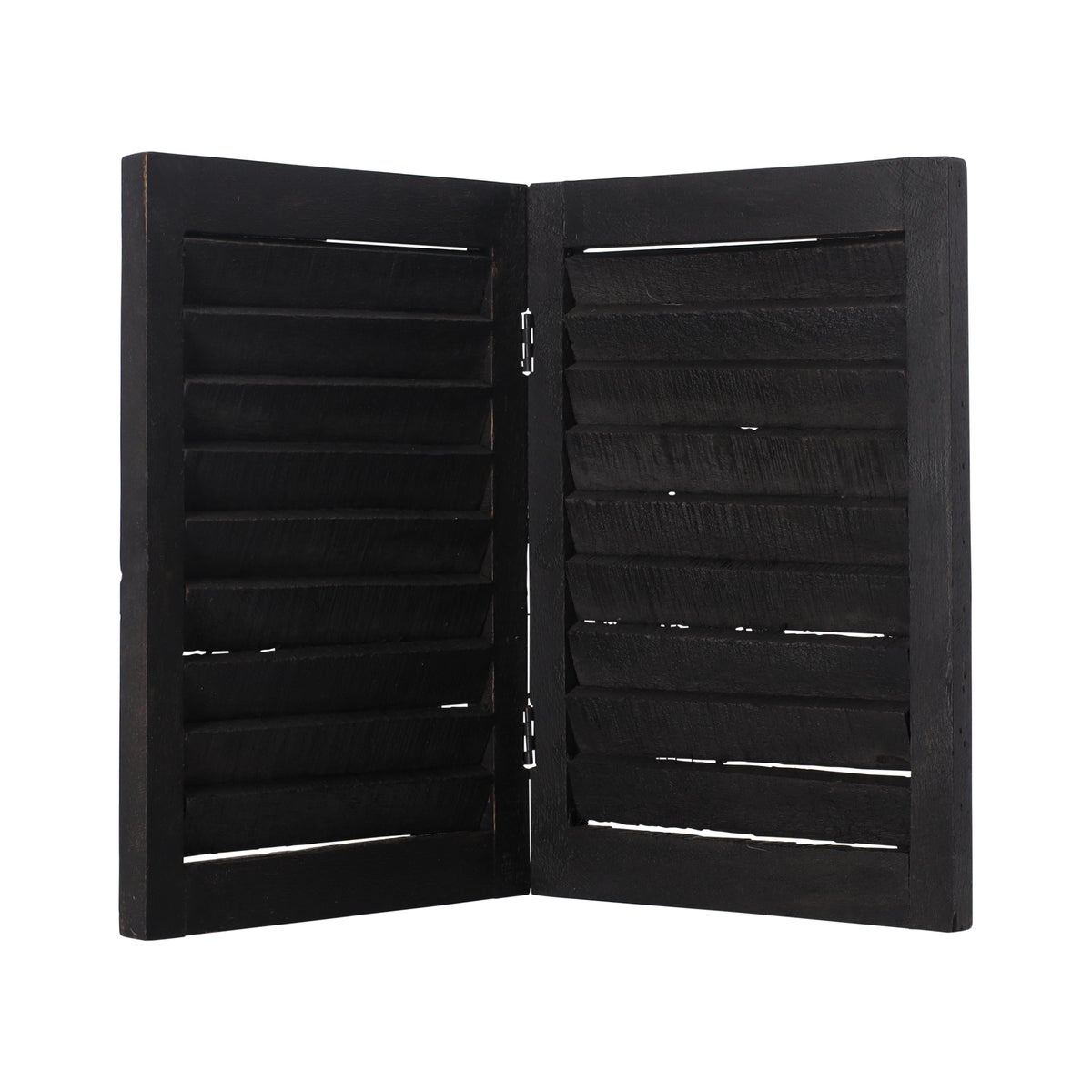 Luik hout 40 x 30 cm zwart Luik hout 40 x 30 cm zwart