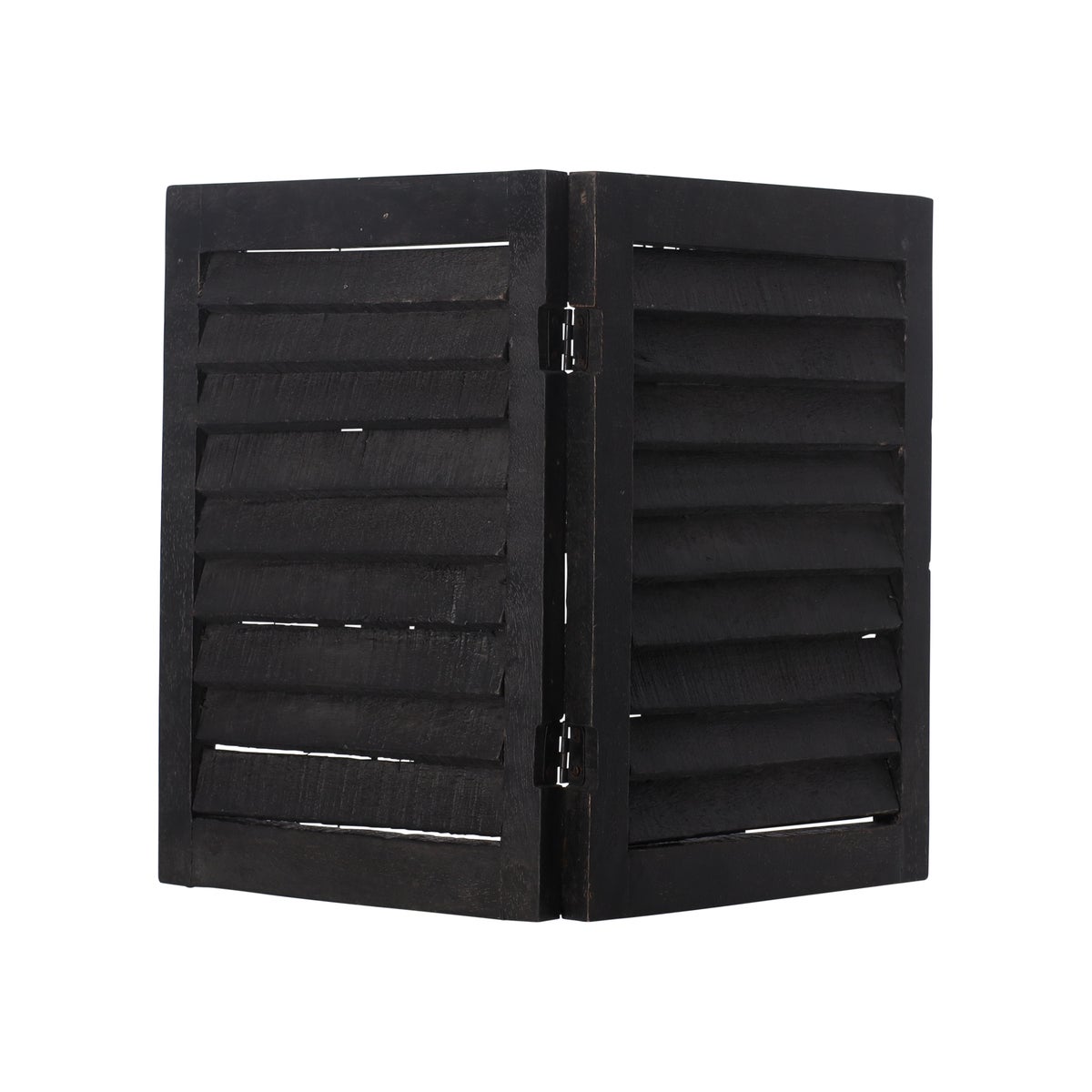 Luik hout 40 x 30 cm zwart Luik hout 40 x 30 cm zwart