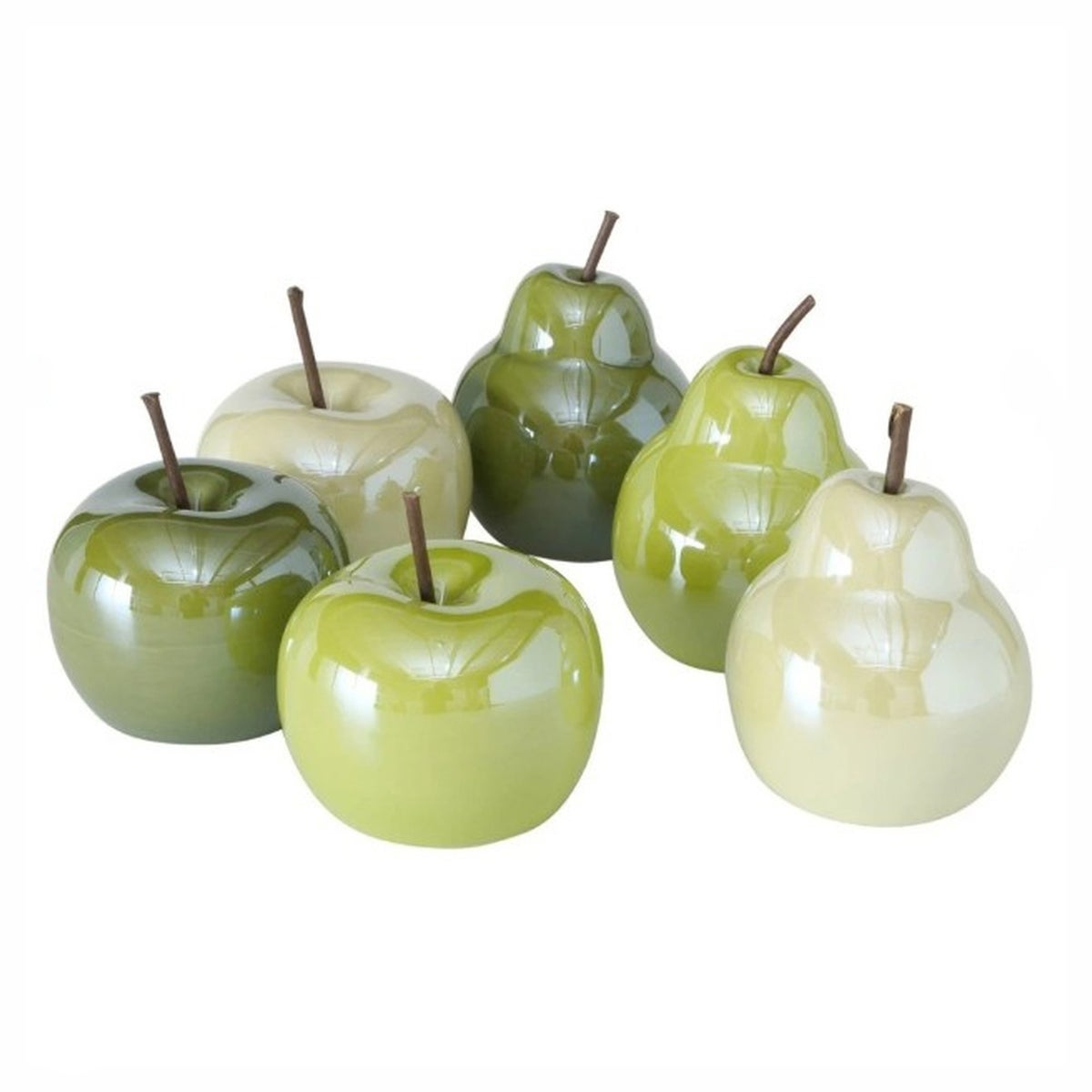 Deco peer of appel 13 cm Deco peer of appel 13 cm