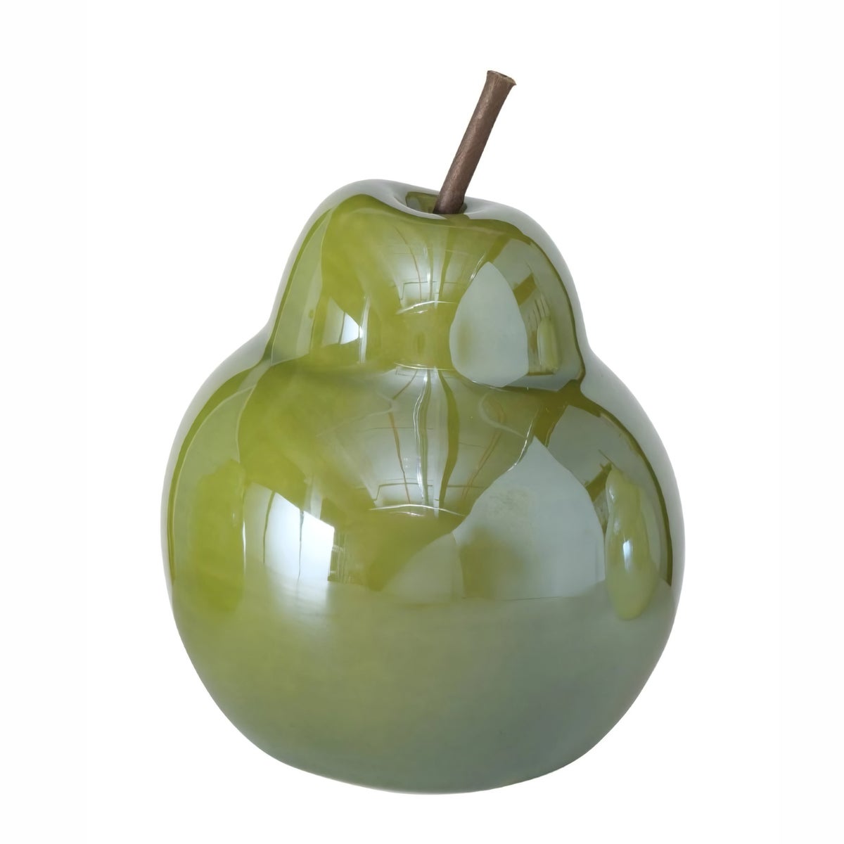 Deco peer of appel 13 cm Deco peer of appel 13 cm