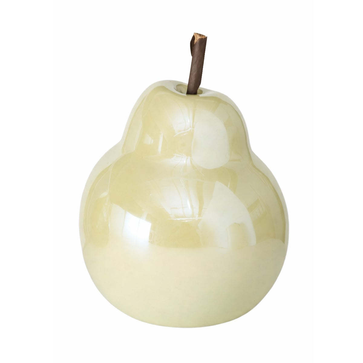 Deco peer of appel 13 cm Deco peer of appel 13 cm