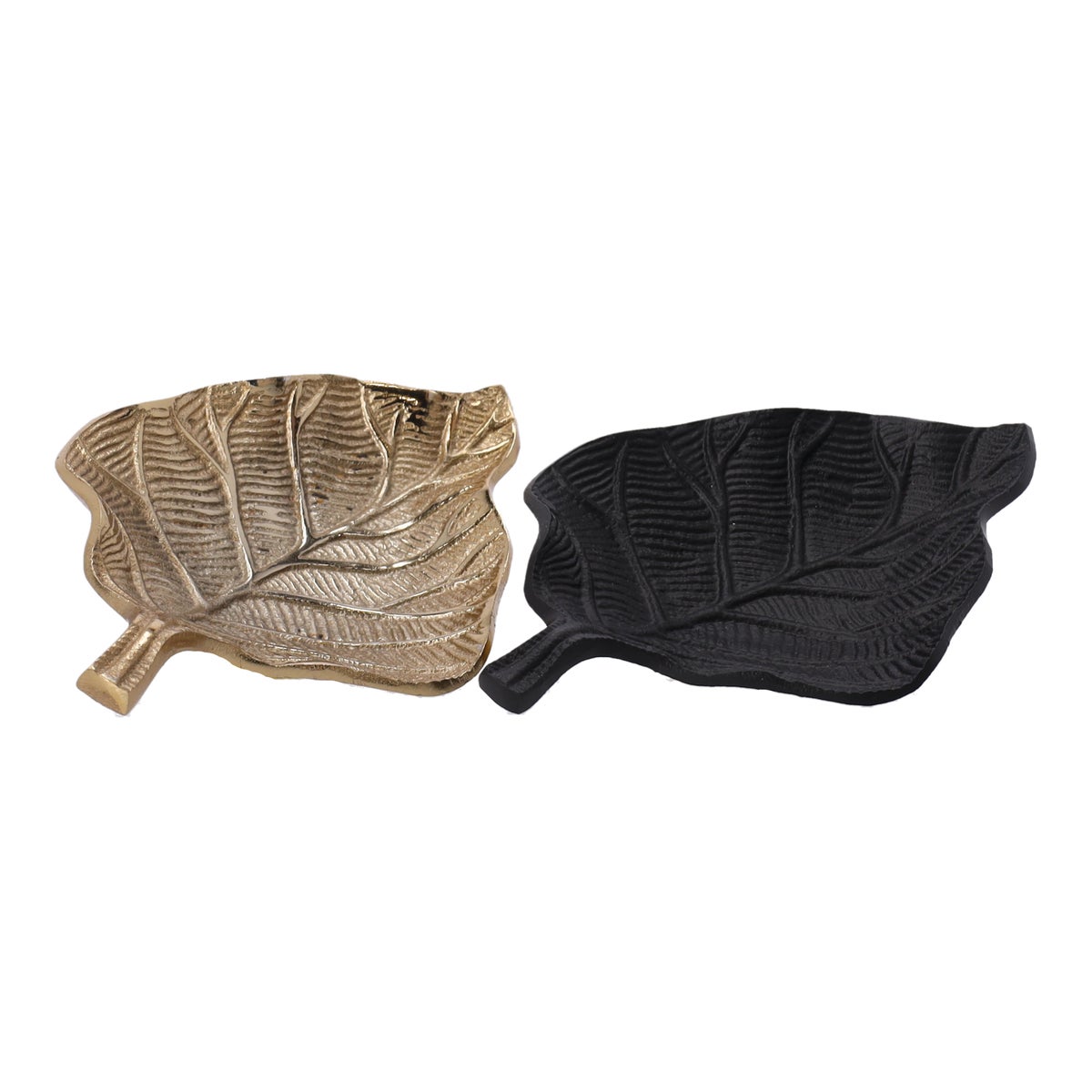 Deco blad metaal Parksville 16 cm zwart Deco blad metaal Parksville 16 cm zwart
