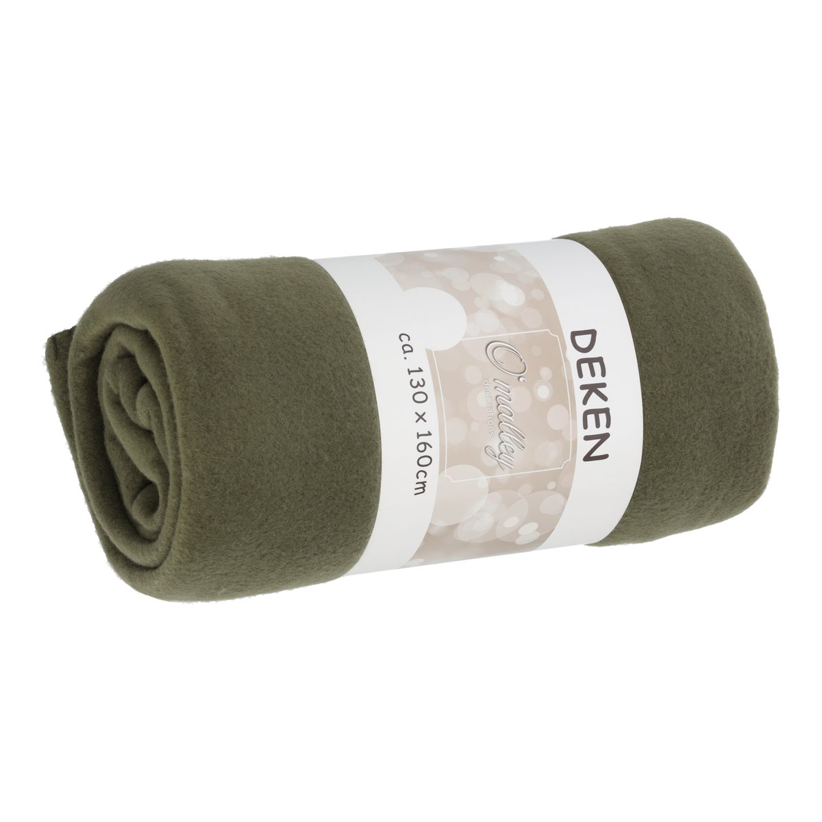 Polar fleece mosgroen 130 x 160 cm Polar fleece mosgroen 130 x 160 cm