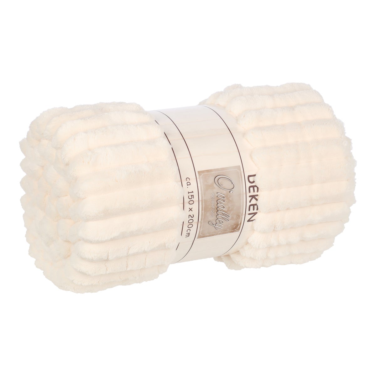 Fleece plaid Cozy 150 x 200 cm creme Fleece plaid Cozy 150 x 200 cm creme