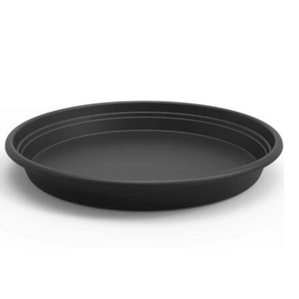 Schotel rond 25 cm intense black Schotel rond 25 cm intense black