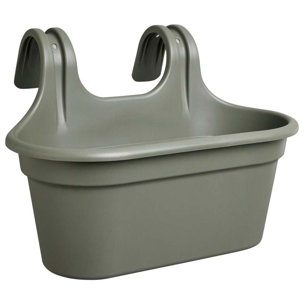 Balkonpot Joy Duo 35 cm eucalyptus Balkonpot Joy Duo 35 cm eucalyptus