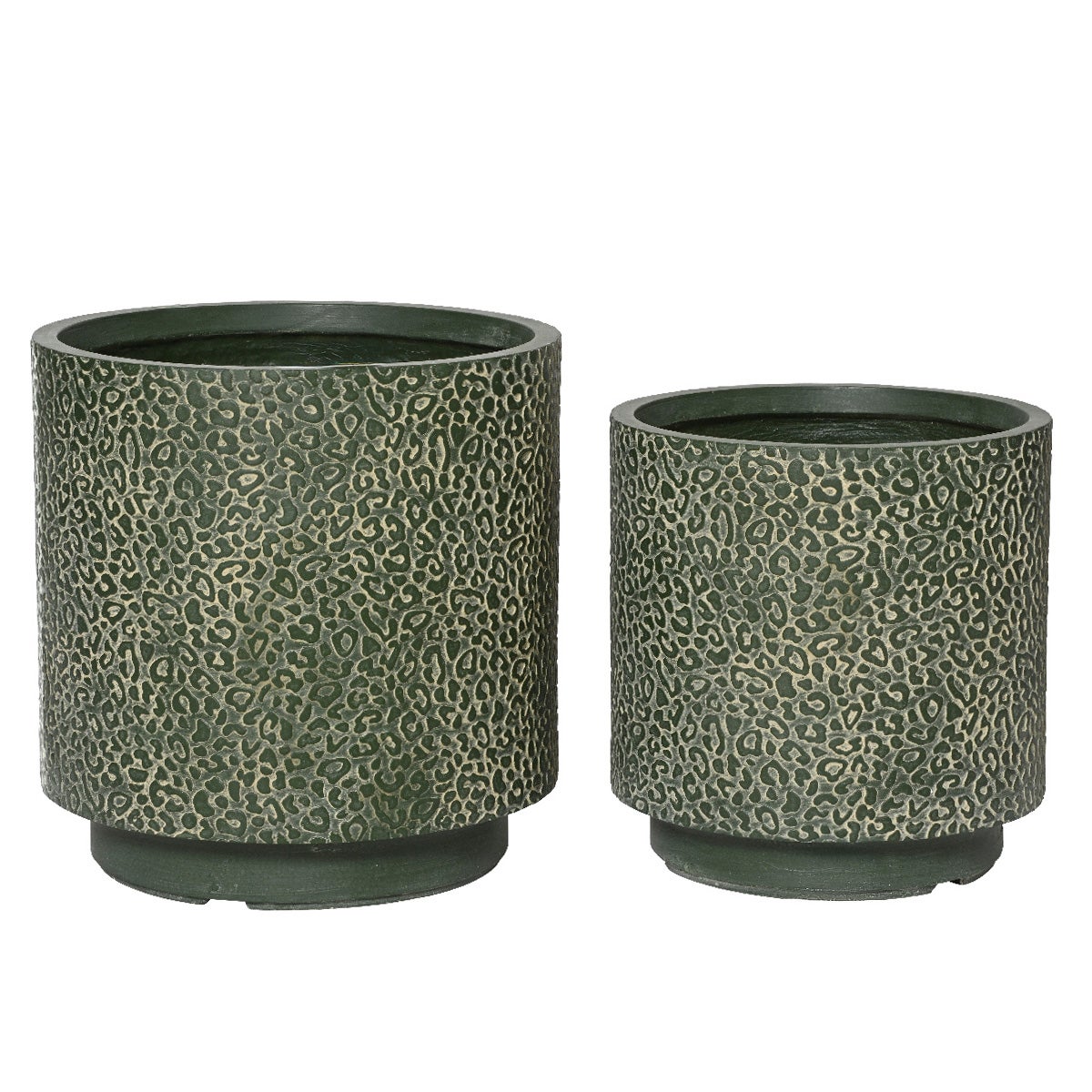Pot Leo antiek groen Pot Leo antiek groen