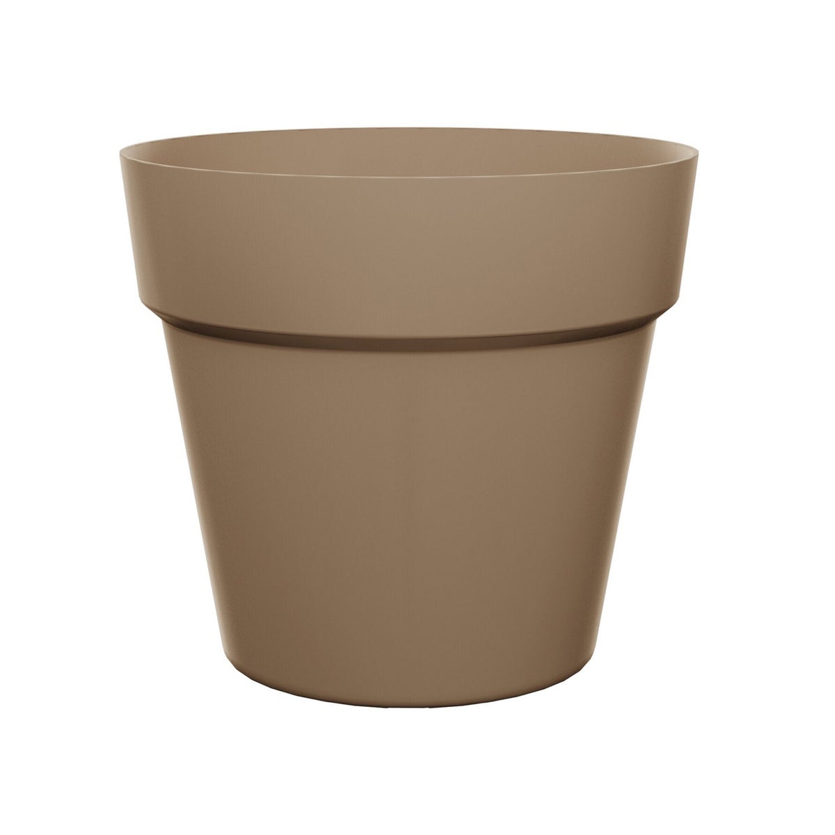 Bloempot Naterial rond 40 cm taupe Bloempot Naterial rond 40 cm taupe