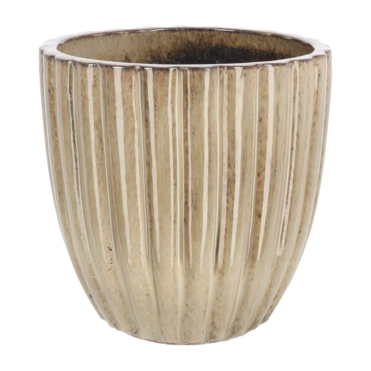 Pot Audrey laag 27 cm sand Pot Audrey laag 27 cm sand