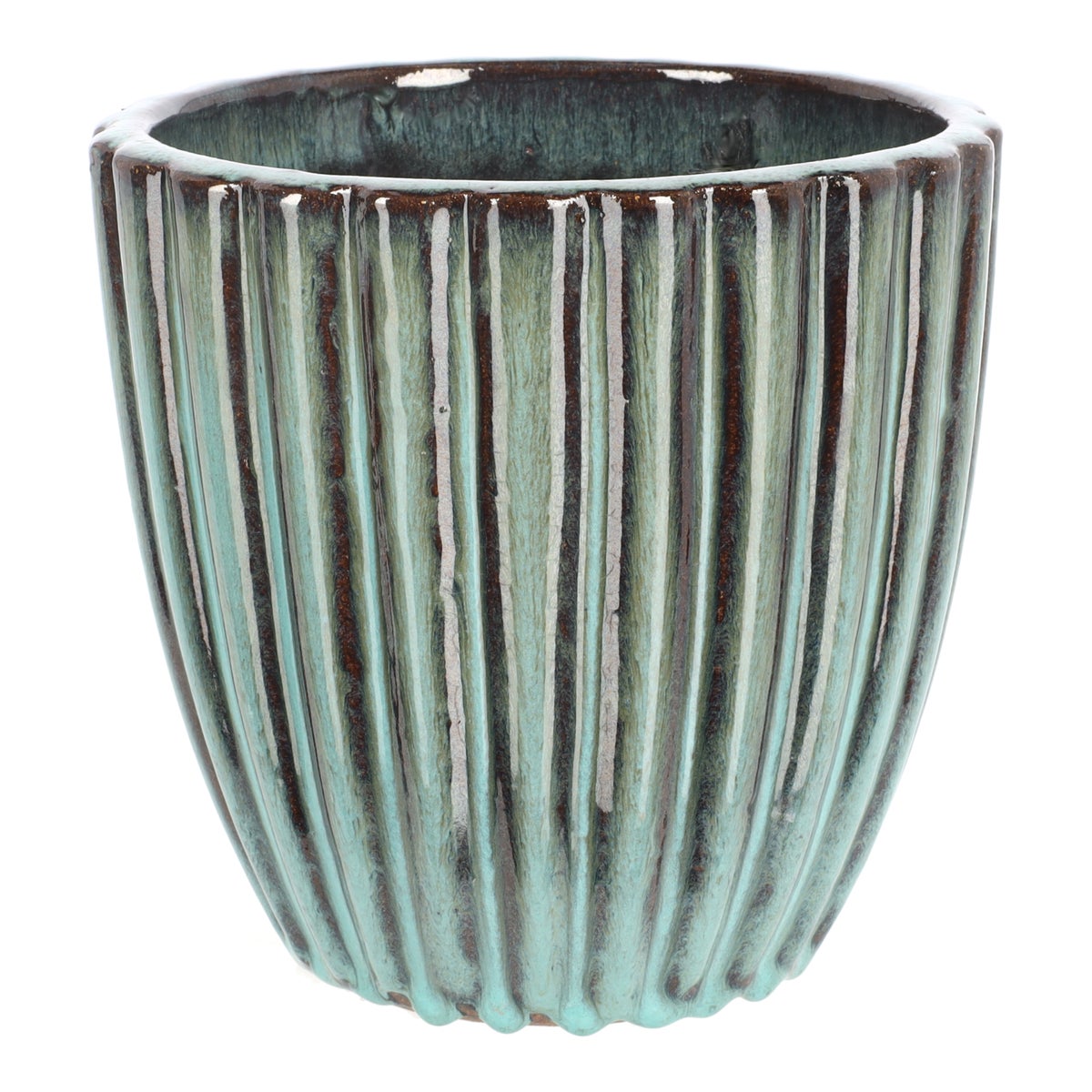 Pot Audrey laag 20 cm green Pot Audrey laag 20 cm green