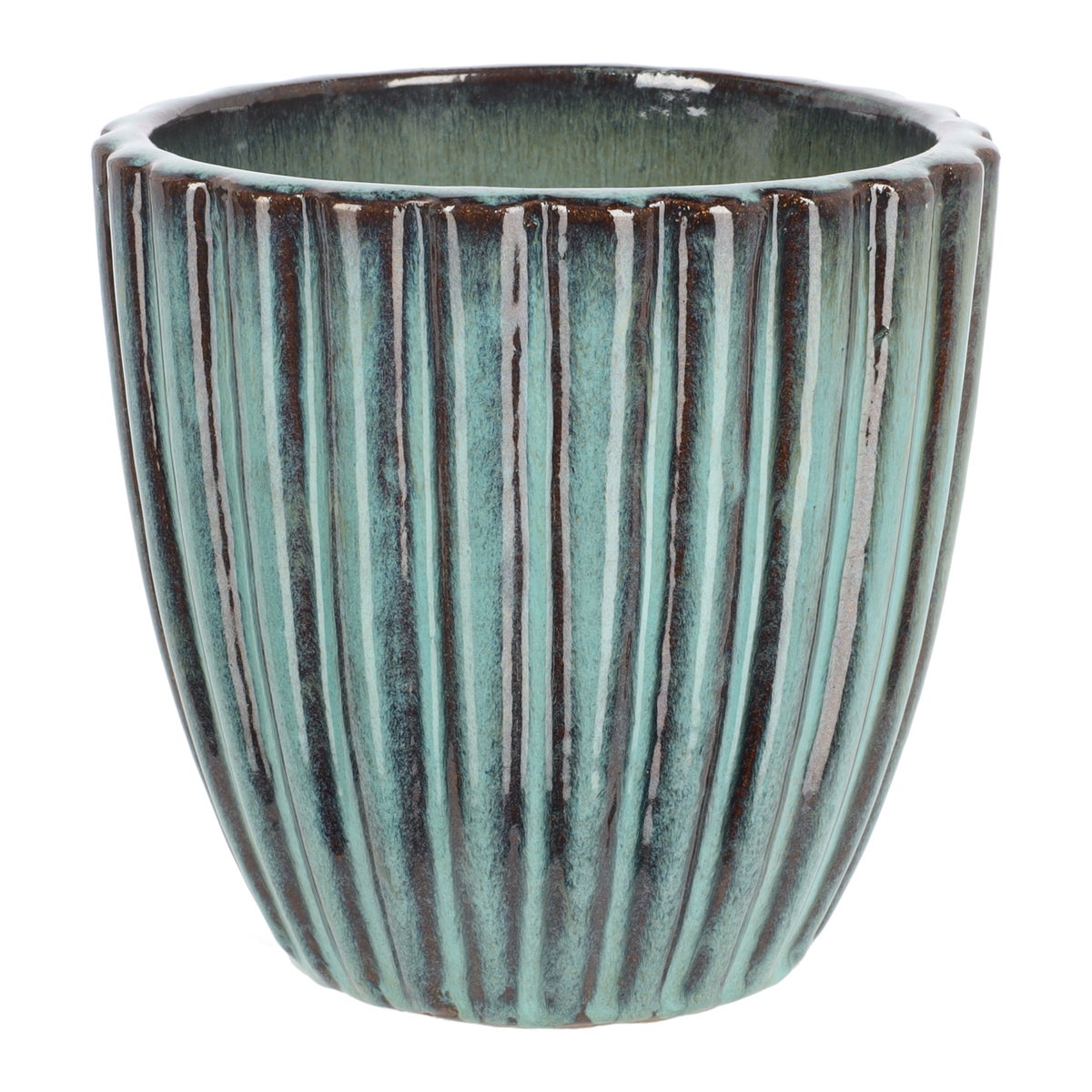 Pot Audrey laag 20 cm green Pot Audrey laag 20 cm green