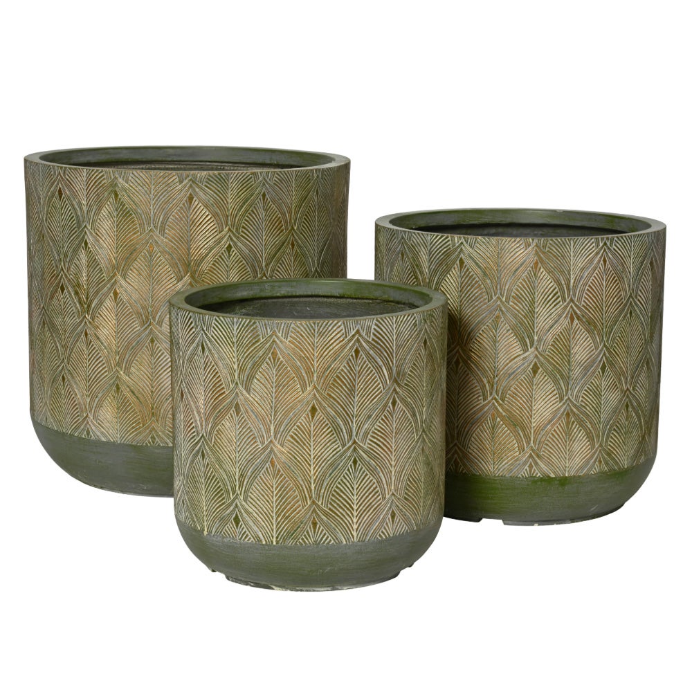 Pot Gabriel groen goud Pot Gabriel groen goud