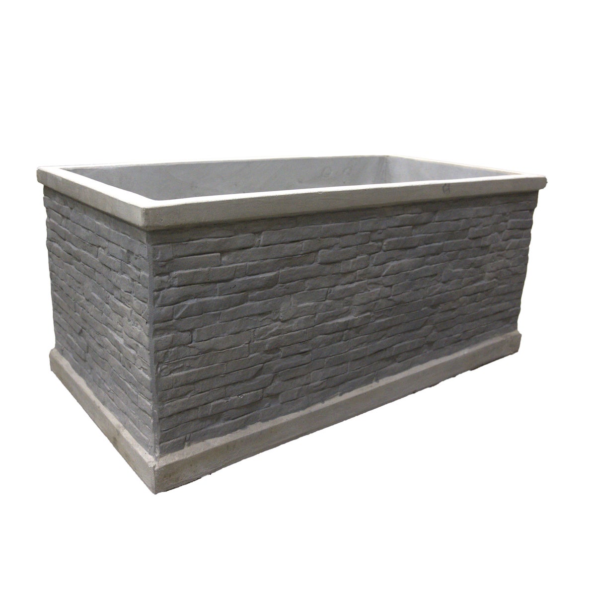 Pot Jambi Brick Rec grey Pot Jambi Brick Rec grey
