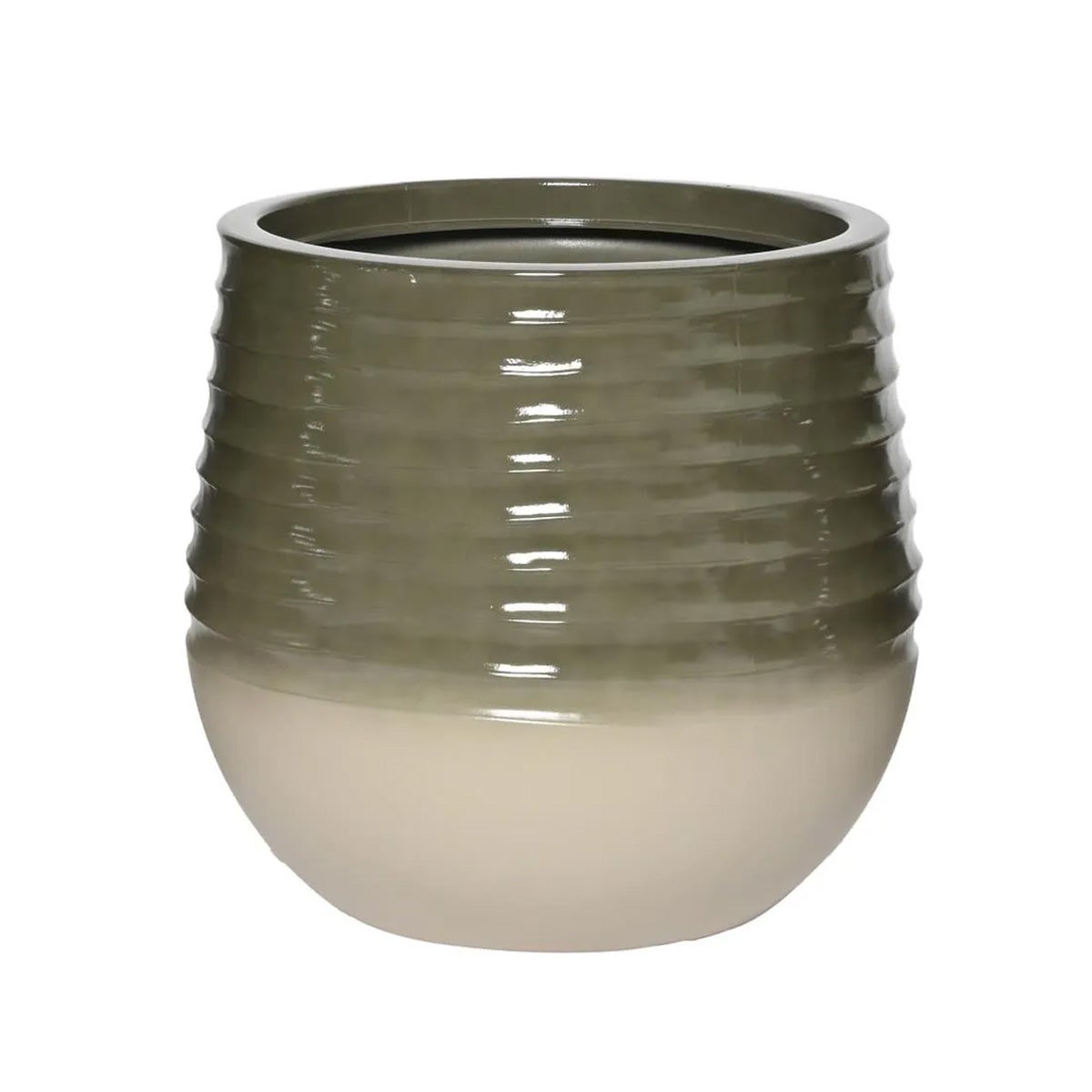 Pot Jamie green white Pot Jamie green white