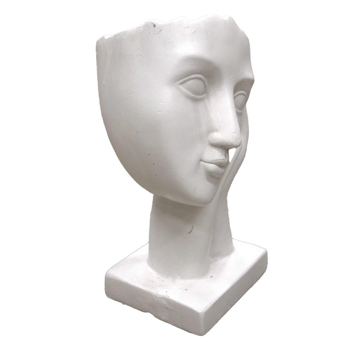 Pot gezicht wit Pot gezicht wit