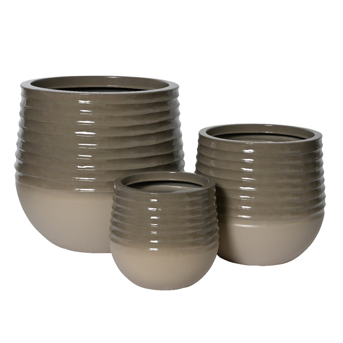 Pot Jamie grey white Pot Jamie grey white