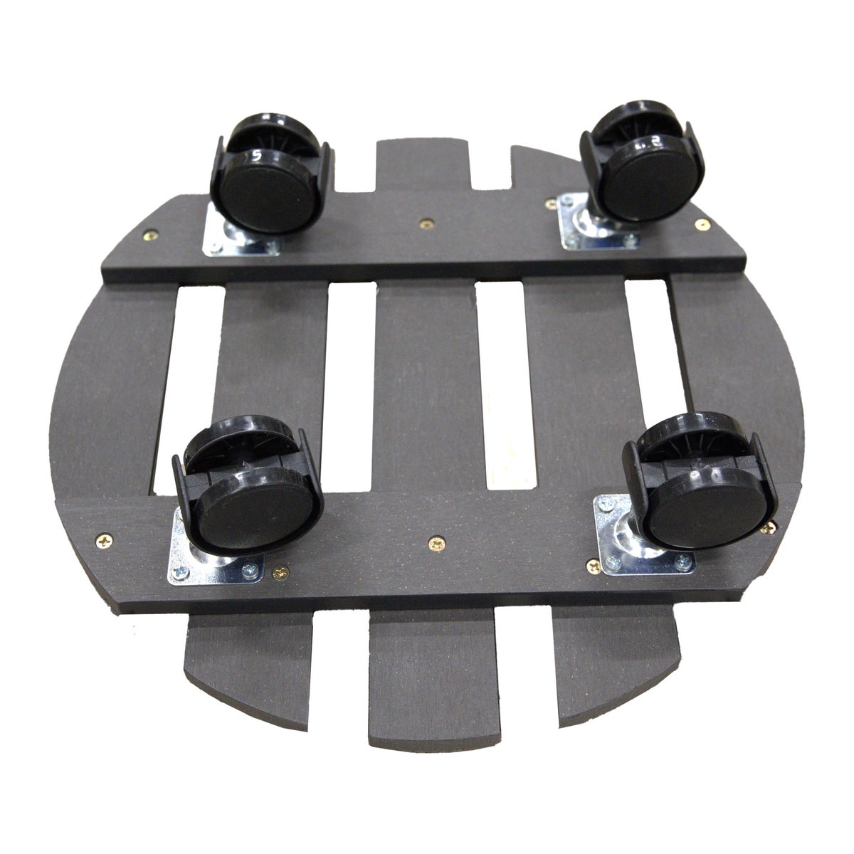 Plantentrolley D30 cm 100 kg zwart Plantentrolley D30 cm 100 kg zwart