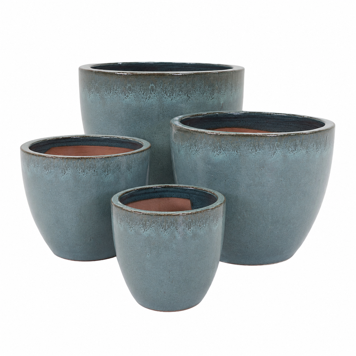 Pot scafa glazed mos groen Pot scafa glazed mos groen
