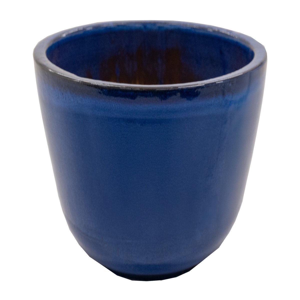 Pot scafa glazed blauw Pot scafa glazed blauw
