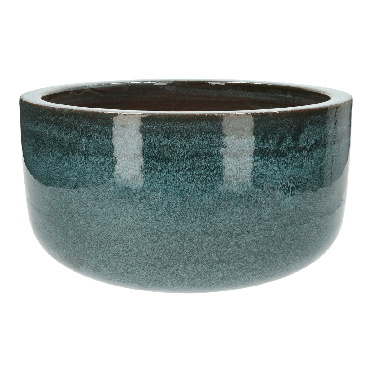 Pot foro glazed blauw Pot foro glazed blauw