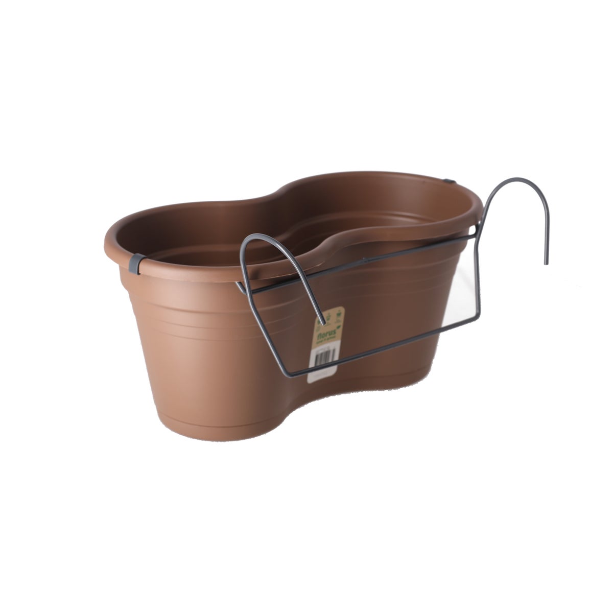 Balkonpot set 37 cm taupe Florus Balkonpot set 37 cm taupe Florus