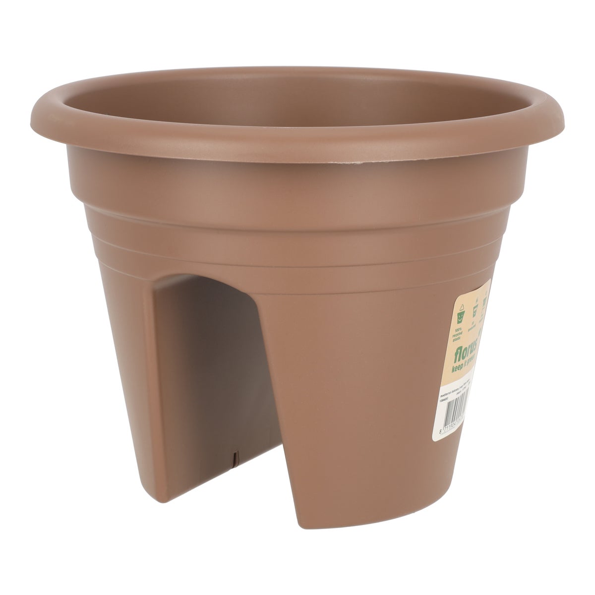 Balkonpot 2-Way 30 taupe Florus Balkonpot 2-Way 30 taupe Florus