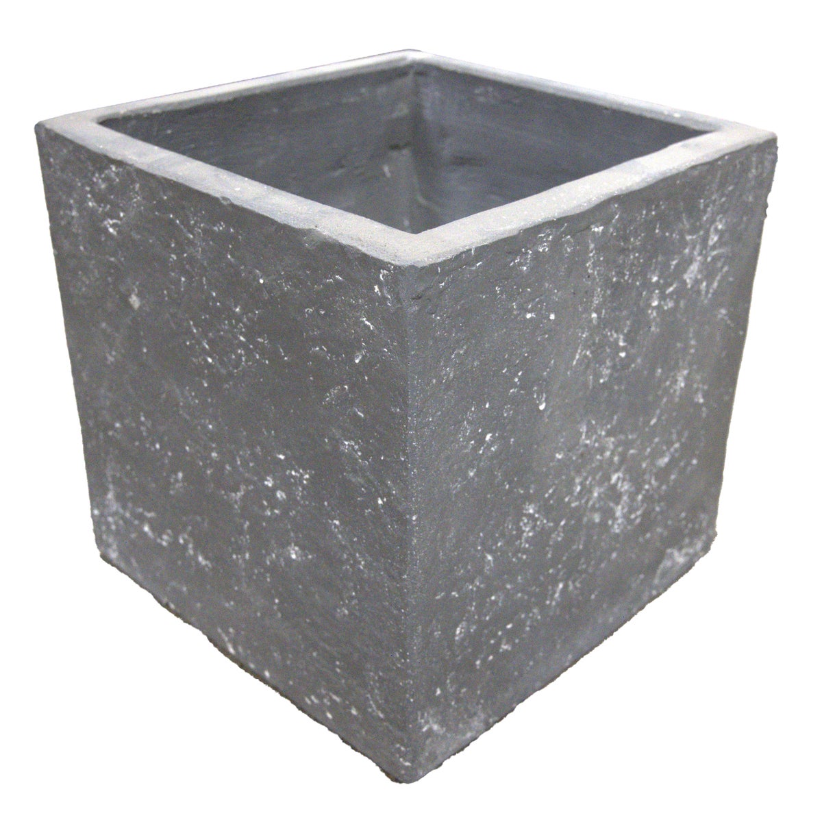 Pot Clayfibre Cubi auth. Grey Pot Clayfibre Cubi auth. Grey