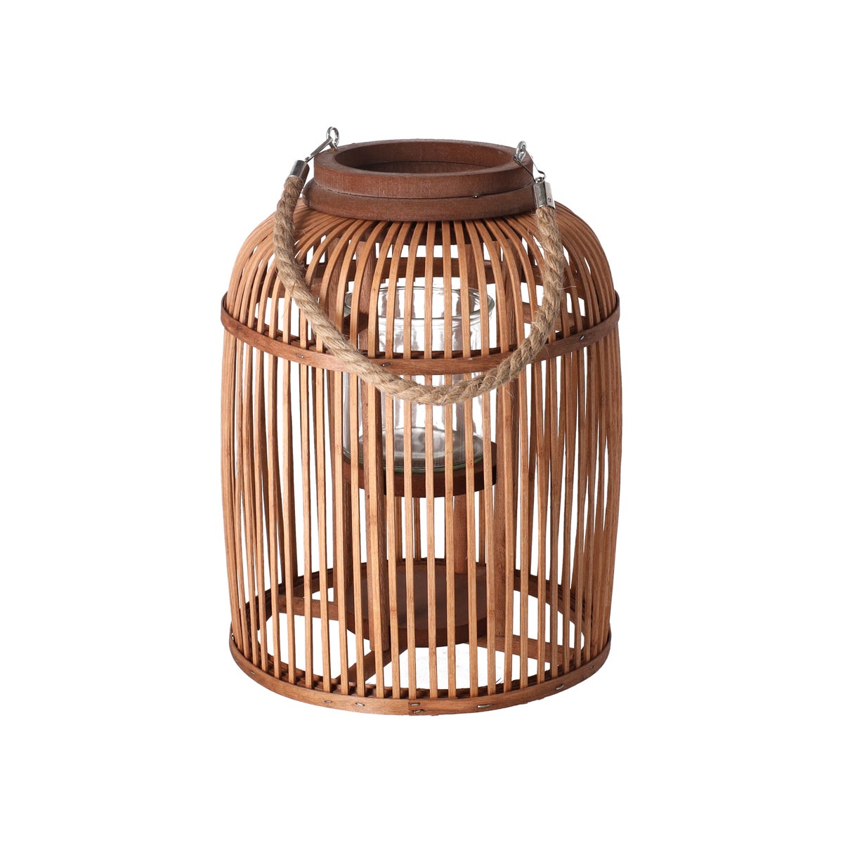 Lantaarn Barbery 37 cm bruin Lantaarn Barbery 37 cm bruin